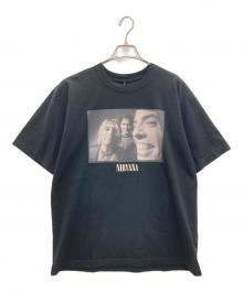 NEIGHBORHOOD×NIRVANA（ネイバーフッド×ニルヴァーナ）の古着「半袖Tシャツ」｜ブラック