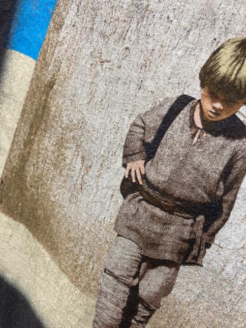 STAR WARS（スターウォーズ）STAR WARS (スターウォーズ) SAINT MICHAEL (セントマイケル) プリントTシャツ ブラック サイズ:Sの古着・服飾アイテム