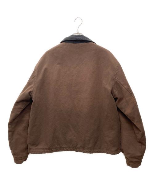 WISH FOR EVER（ウィッシュフォーエバー）wish for ever (ウィッシュフォーエバー) ダックジャケット ブラウン サイズ:Lの古着・服飾アイテム