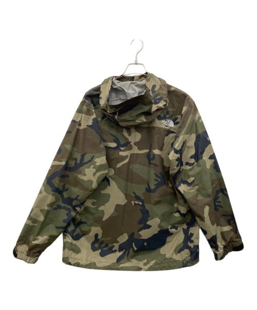 THE NORTH FACE（ザ ノース フェイス）THE NORTH FACE (ザ ノース フェイス) ノベルティドットショットジャケット カーキ×カモフラージュ サイズ:Lの古着・服飾アイテム