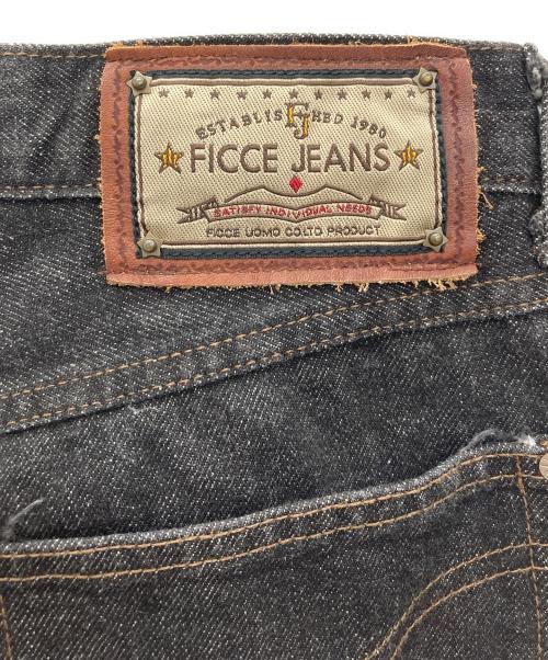 FICCE（フィッチェ）FICCE (フィッチェ) デニムパンツ ブラック サイズ:Sの古着・服飾アイテム