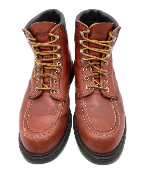 RED WING（レッドウィング）RED WING (レッドウィング) SUPER SOLE MOC TOE ブラウン サイズ:27.5の古着・服飾アイテム