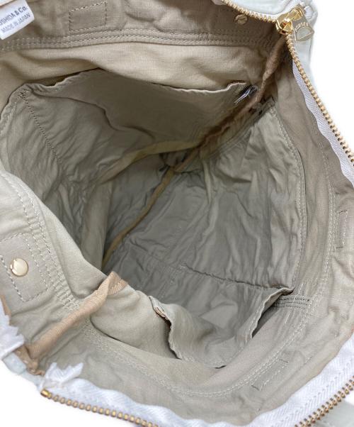 PORTER（ポーター）PORTER (ポーター) 2WAY HELMETBAG アイボリーの古着・服飾アイテム
