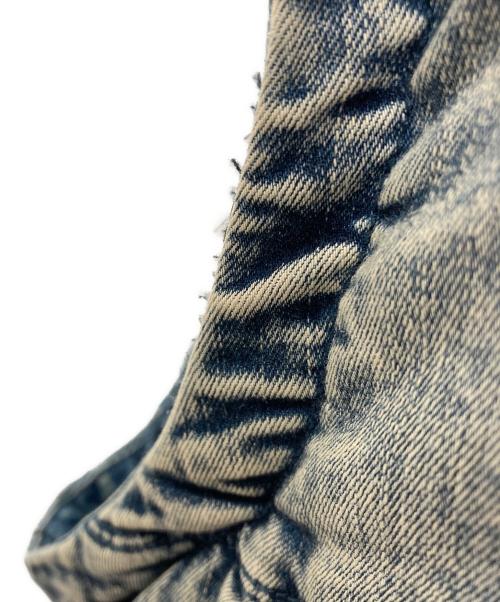 DIESEL（ディーゼル）DIESEL (ディーゼル) デニムダウンベスト グレー サイズ:50の古着・服飾アイテム
