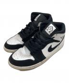 NIKEナイキ）の古着「AIR JORDAN 1 MID SE」｜ホワイト×ブラック