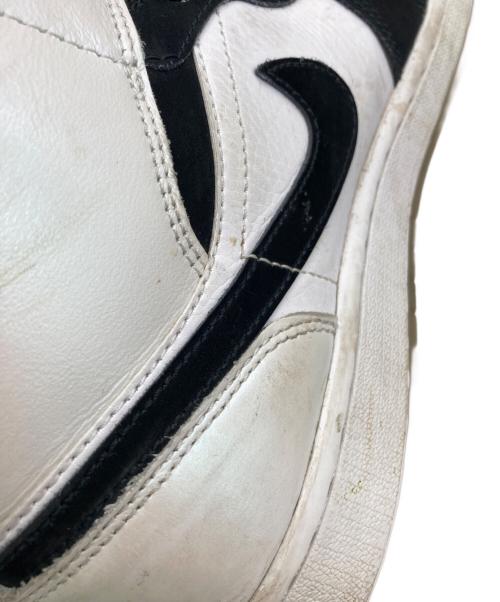 NIKE（ナイキ）NIKE (ナイキ) AIR JORDAN 1 MID SE ホワイト×ブラック サイズ:27.5の古着・服飾アイテム