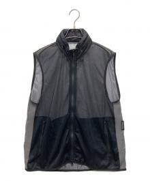 MARMOT（マーモット）の古着「メッシュベスト」｜グレー