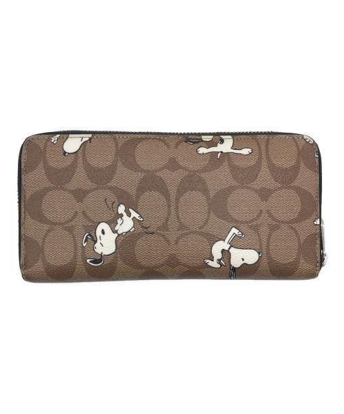 COACH（コーチ）COACH (コーチ) 長財布 ブラウンの古着・服飾アイテム