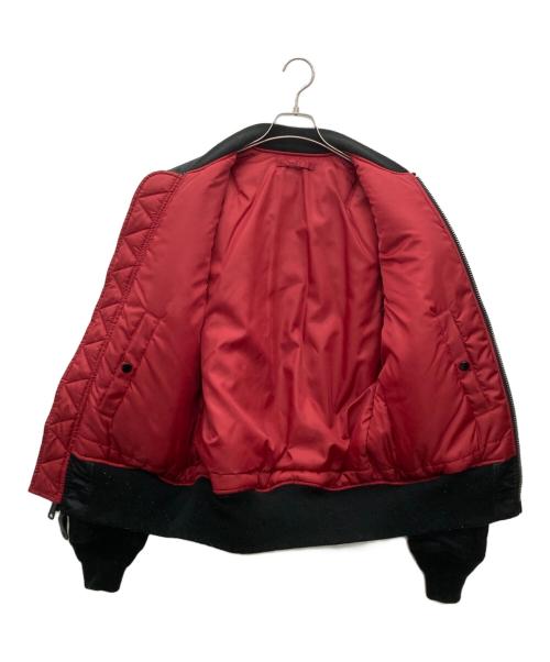 ALPHA INDUSTRIES（アルファインダストリーズ）ALPHA INDUSTRIES (アルファインダストリーズ) フライトジャケット ブラック サイズ:Mの古着・服飾アイテム