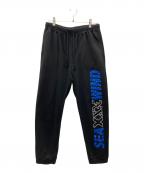 GOD SELECTION XXX×WIND AND SEAゴッド セレクション トリプルエックス×ウィンダンシー）の古着「スウェットパンツ」｜ブラック
