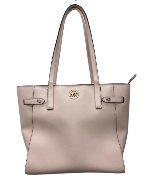 MICHAEL KORS（マイケルコース）MICHAEL KORS (マイケルコース) トートバッグ ピンクの古着・服飾アイテム
