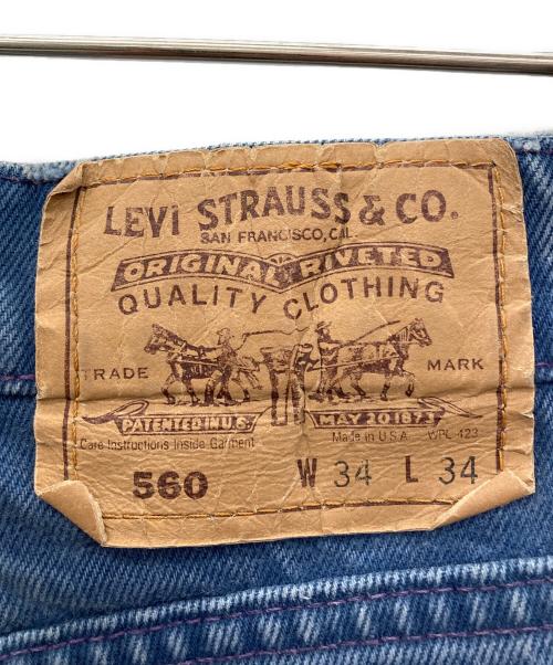 LEVI'S（リーバイス）LEVI'S (リーバイス) 560デニムパンツ インディゴ サイズ:W34の古着・服飾アイテム