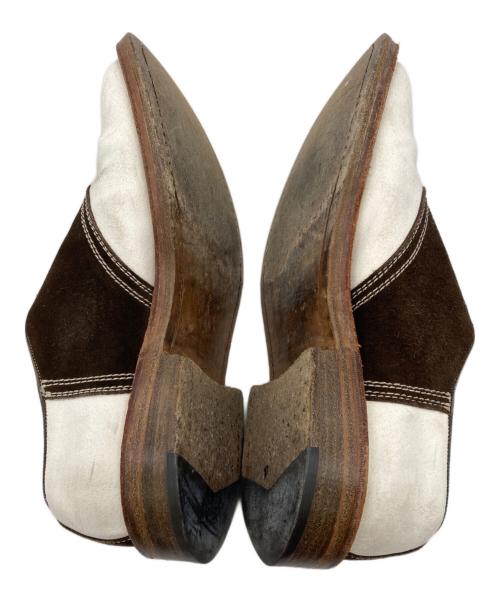 Tricker's（トリッカーズ）Tricker's (トリッカーズ) シューズ ホワイト×ブラウン サイズ:8.5の古着・服飾アイテム