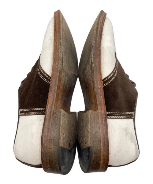 Tricker's（トリッカーズ）Tricker's (トリッカーズ) シューズ ホワイト×ブラウン サイズ:8.5の古着・服飾アイテム