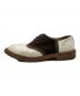 Tricker's (トリッカーズ) シューズ ホワイト×ブラウン サイズ:8.5：10000円