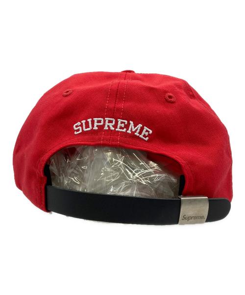 SUPREME（シュプリーム）Supreme (シュプリーム) コーデュラタグキャップ レッドの古着・服飾アイテム
