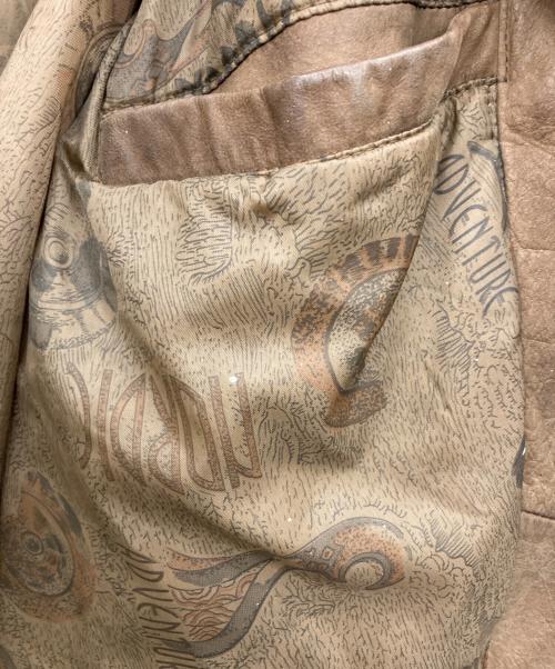 GLOBAL IDENTITY（グローバル アイデンティティ）GLOBAL IDENTITY (グローバル アイデンティティ) ジャケット ブラウン サイズ:Lの古着・服飾アイテム