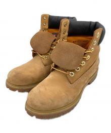 Timberland（ティンバーランド）の古着「レザーブーツ」｜オレンジ