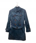 PAUL SMITHポールスミス）の古着「ステンカラーコート」｜ネイビー