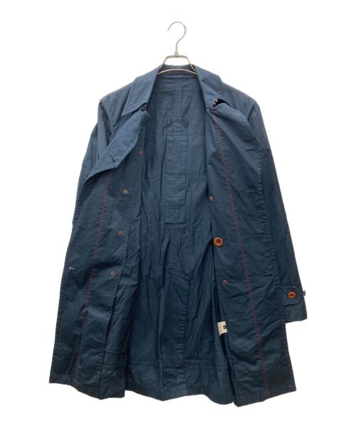 PAUL SMITH（ポールスミス）Paul Smith (ポールスミス) ステンカラーコート ネイビー サイズ:Mの古着・服飾アイテム
