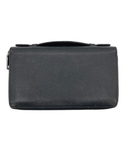 COACH（コーチ）COACH (コーチ) ダブルジップウォレット ブラックの古着・服飾アイテム