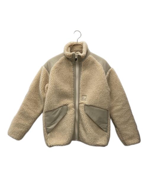 WOOLRICH（ウールリッチ）WOOLRICH (ウールリッチ) TERRA PILE FLEECE JACKET アイボリー サイズ:Sの古着・服飾アイテム