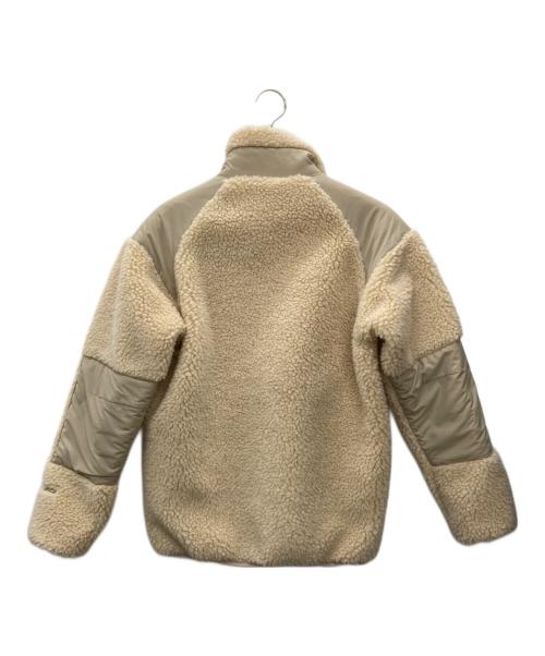 WOOLRICH（ウールリッチ）WOOLRICH (ウールリッチ) TERRA PILE FLEECE JACKET アイボリー サイズ:Sの古着・服飾アイテム
