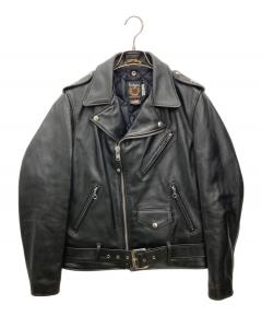 中古・古着通販】Schott (ショット) ライダースジャケット ブラック