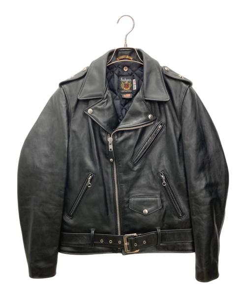 SCHOTT BROS.（ショット）SCHOTT BROS. (ショット) ワンスタートール ダブルライダース ジャケット ブラック サイズ:38 未使用品の古着・服飾アイテム