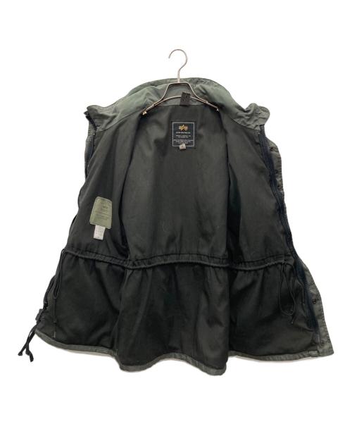 ALPHA INDUSTRIES（アルファインダストリーズ）ALPHA INDUSTRIES (アルファインダストリーズ) フライトジャケット オリーブ サイズ:Sの古着・服飾アイテム