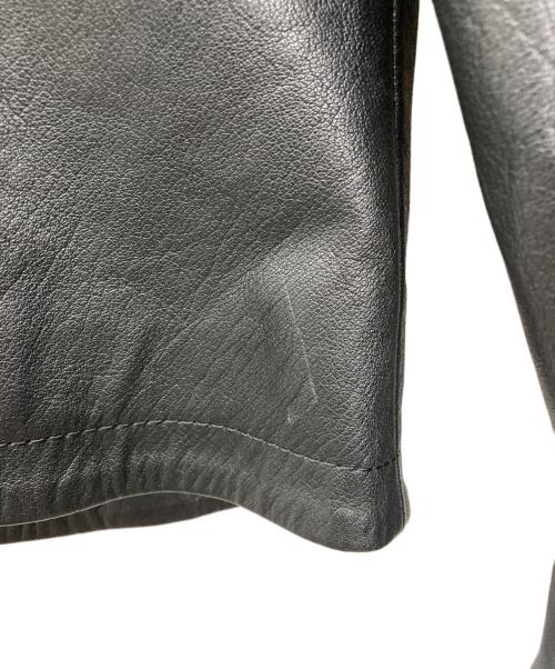 DIESEL（ディーゼル）DIESEL (ディーゼル) レザーライダースジャケット ブラック サイズ:XSの古着・服飾アイテム