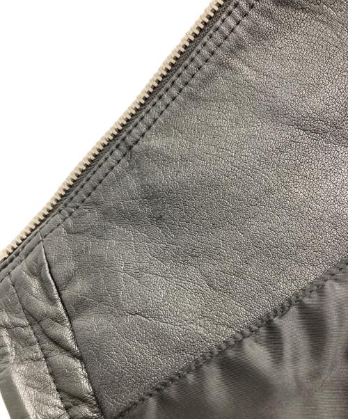 DIESEL（ディーゼル）DIESEL (ディーゼル) レザーライダースジャケット ブラック サイズ:XSの古着・服飾アイテム