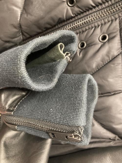 DIESEL（ディーゼル）DIESEL (ディーゼル) キルティングジャケット ブラック サイズ:Mの古着・服飾アイテム