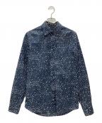 MARNIマルニ）の古着「長袖シャツ」｜ネイビー