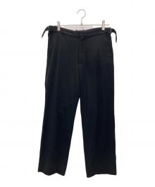 AURALEE（オーラリー）の古着「SUPER SOFT WOOL FLANNEL SLACKS」｜ブラック