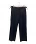 AURALEE（オーラリー）の古着「SUPER SOFT WOOL FLANNEL SLACKS」｜ブラック