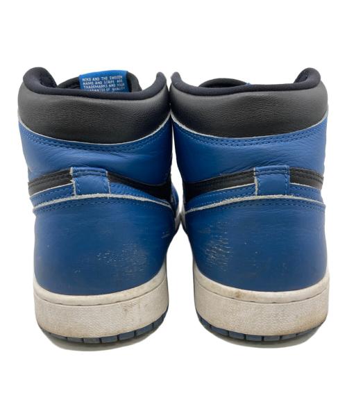 NIKE（ナイキ）NIKE (ナイキ) AIR JORDAN 1 RETRO HIGH OG ブルー×ブラック サイズ:28.0の古着・服飾アイテム