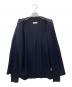 MACKINTOSH LONDON (マッキントッシュ ロンドン) ハイゲージケーブルフルジップアップニット ネイビー サイズ:Ｌ：7000円