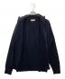 MACKINTOSH LONDON (マッキントッシュ ロンドン) ハイゲージケーブルフルジップアップニット ブラック サイズ:L：6000円