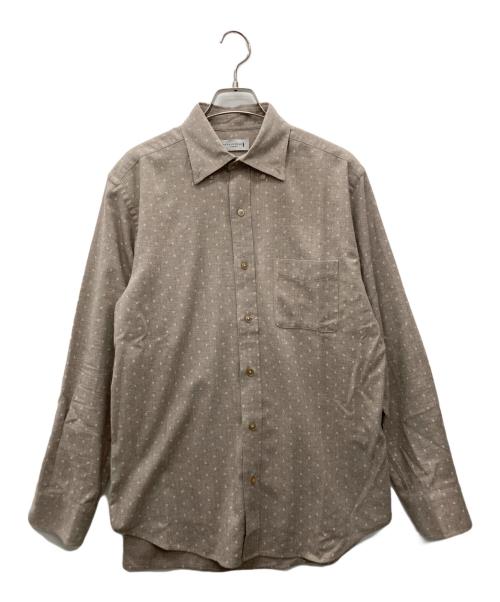 MACKINTOSH LONDON（マッキントッシュ ロンドン）MACKINTOSH LONDON (マッキントッシュ ロンドン) 長袖シャツ ベージュ サイズ:Ｌの古着・服飾アイテム