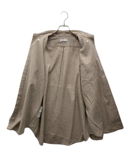 MACKINTOSH LONDON（マッキントッシュ ロンドン）MACKINTOSH LONDON (マッキントッシュ ロンドン) 長袖シャツ ベージュ サイズ:Ｌの古着・服飾アイテム