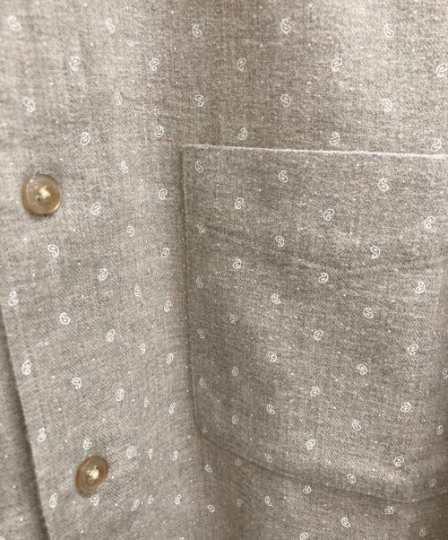 MACKINTOSH LONDON（マッキントッシュ ロンドン）MACKINTOSH LONDON (マッキントッシュ ロンドン) 長袖シャツ ベージュ サイズ:Ｌの古着・服飾アイテム