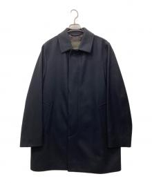 MACKINTOSH LONDON（マッキントッシュ ロンドン）の古着「ウールメルトンステンカラーコート」｜ブラック