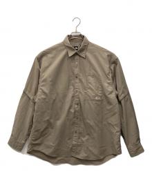 THE NORTH FACE（ザ ノース フェイス）の古着「ロングスリーブエンライドシャツ」｜カーキ