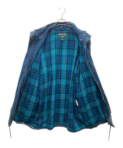PACIFIC TRAIL（パシフィックトレイル）PACIFIC TRAIL (パシフィックトレイル) デニムジャケット ブルー サイズ:Ｌの古着・服飾アイテム