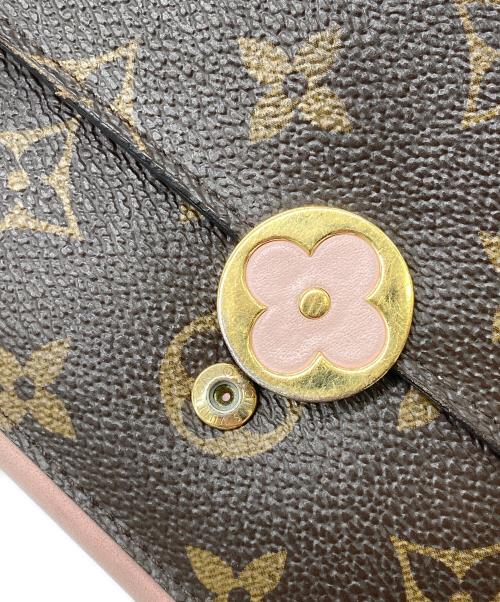 LOUIS VUITTON（ルイ ヴィトン）LOUIS VUITTON (ルイ ヴィトン) ポルトフォイユ フロール ピンクの古着・服飾アイテム