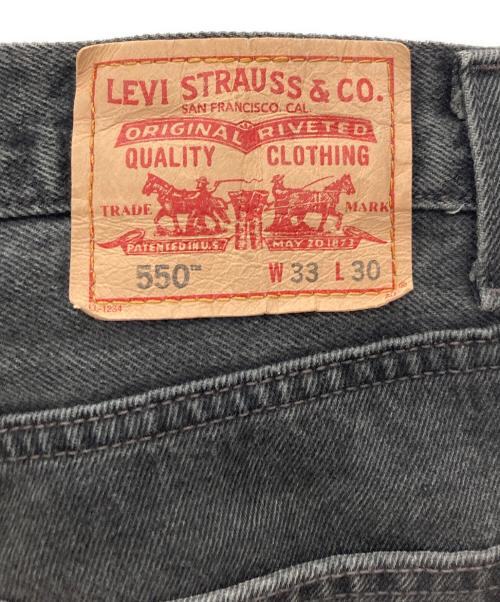 LEVI'S（リーバイス）LEVI'S (リーバイス) ブラックデニム ブラック サイズ:W33の古着・服飾アイテム