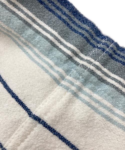 AndFamily（アンドファミリー）AndFamily (アンドファミリー) シャツジャケット ブリー×ボーダー サイズ:Mの古着・服飾アイテム