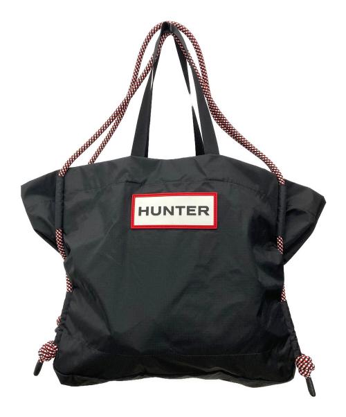 HUNTER（ハンター）HUNTER (ハンター) トラベルリップストックビーチバッグ ブラックの古着・服飾アイテム
