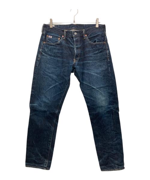 STUDIO D'ARTISAN&SA（ステュディオダルチザンアンドＳＡ）STUDIO D'ARTISAN&SA (ステュディオダルチザンアンドＳＡ) リラックステーパードジーンズ ネイビー サイズ:W34の古着・服飾アイテム